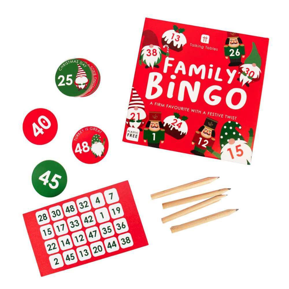 Nutcracker Family Bingo Game - Funky Gifts NZ