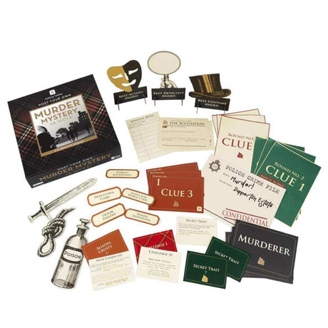 Host Your Murder Mystery At The Manor - Funky Gifts NZ