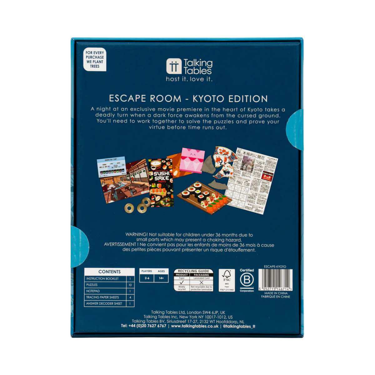 Escape Room Kyoto Edition - Funky Gifts NZ