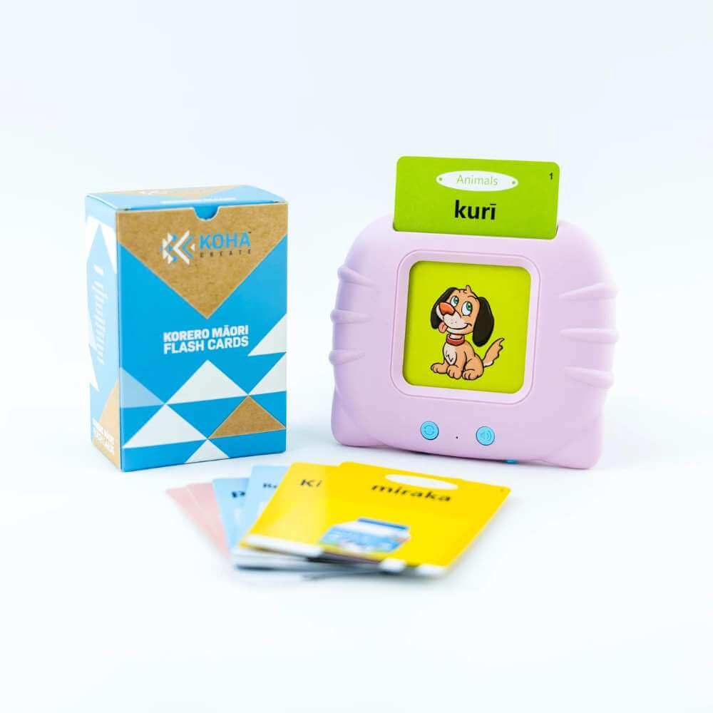 Te Reo Maori Flash Card Reader - Funky Gifts NZ