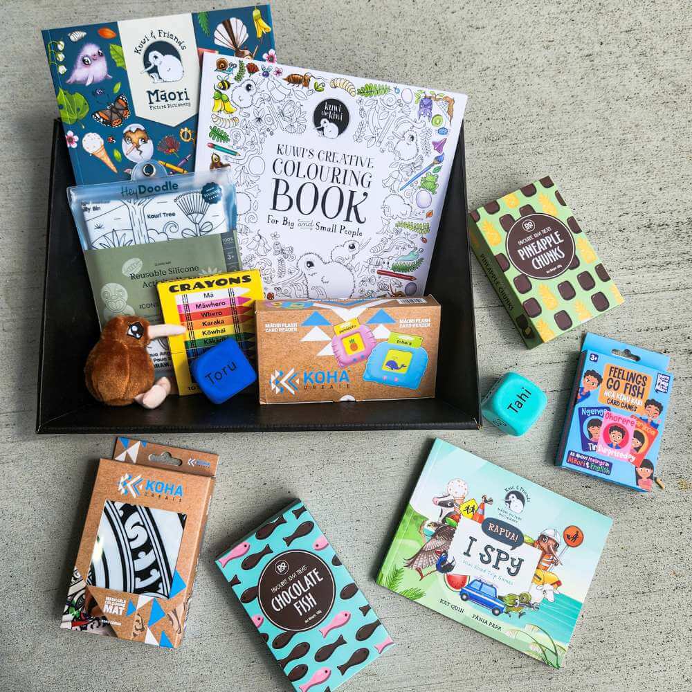 Te Reo Kids Educational Hamper - Funky Gifts NZ