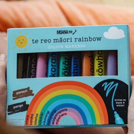 Te Reo Maori Rainbow Markers - Funky Gifts NZ