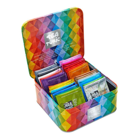 Tea Tonic Gourmet Tin - Mini Tea Chest - Funky Gifts NZ