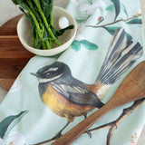 Chatty Fantail Tea Towel - Funky Gifts NZ