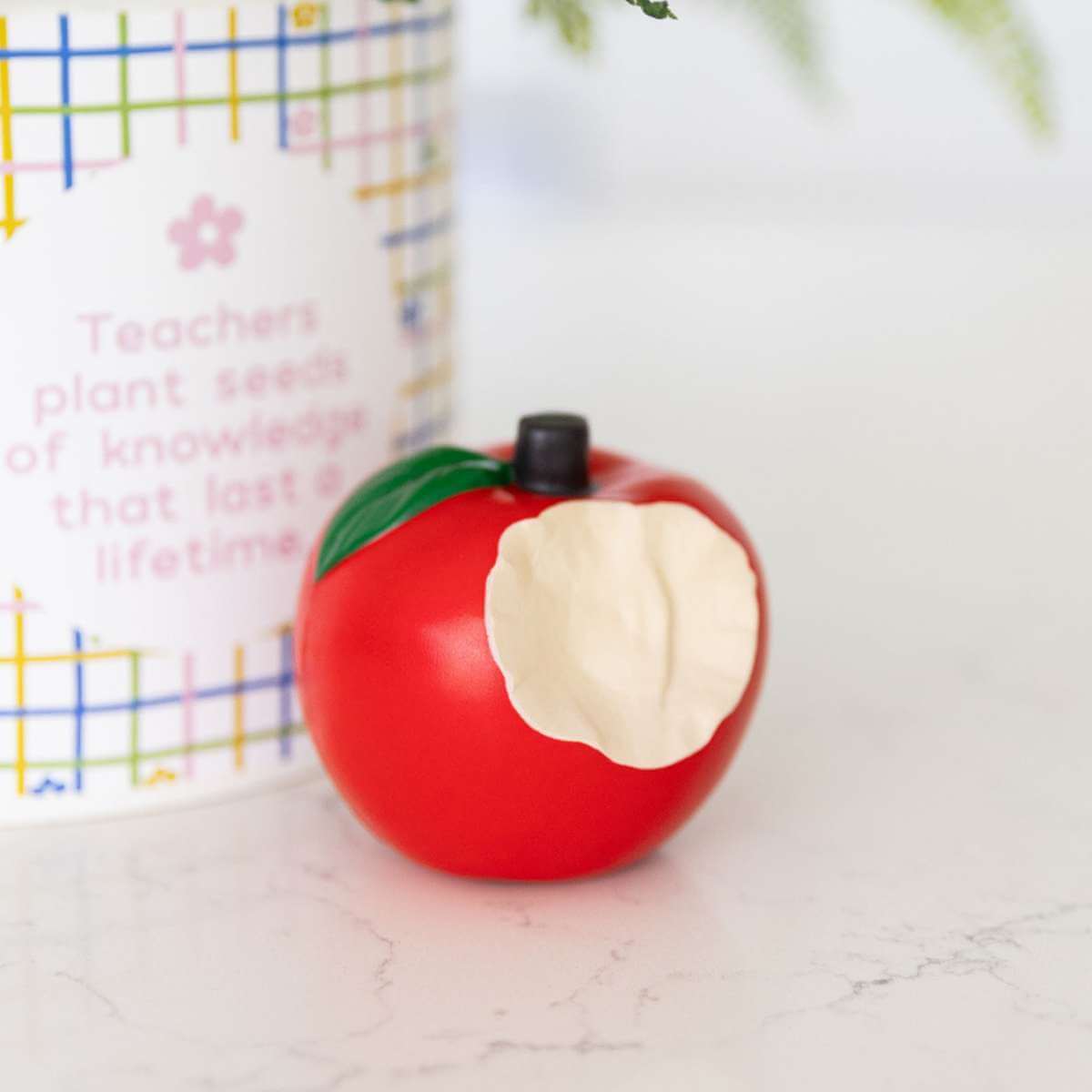 Teacher Apple Stressball - Funky Gifts NZ