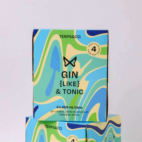 Terps & Co Gin-Like & Tonic (4 Pack) - Funky Gifts NZ