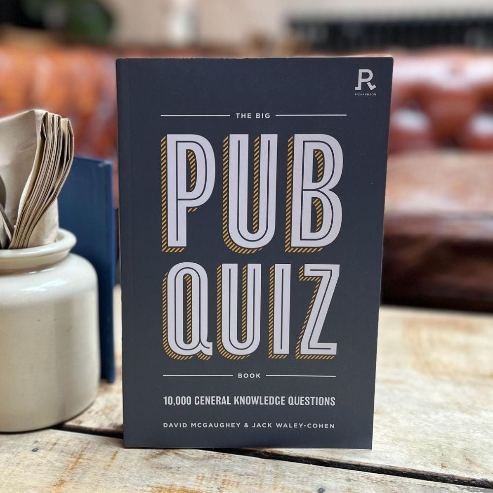 The Big Pub Quiz Book - Funky Gifts NZ