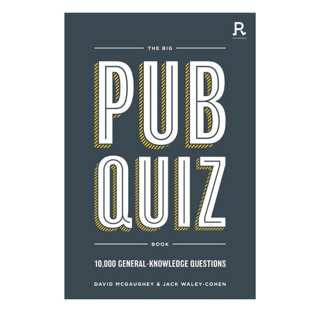 The Big Pub Quiz Book - Funky Gifts NZ