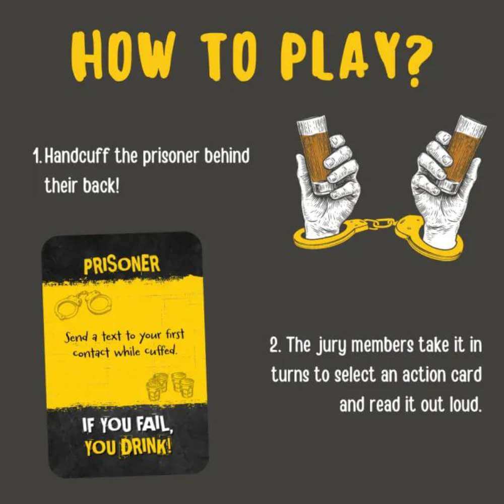 Prisoner - The Drinking Game - Funky Gifts NZ