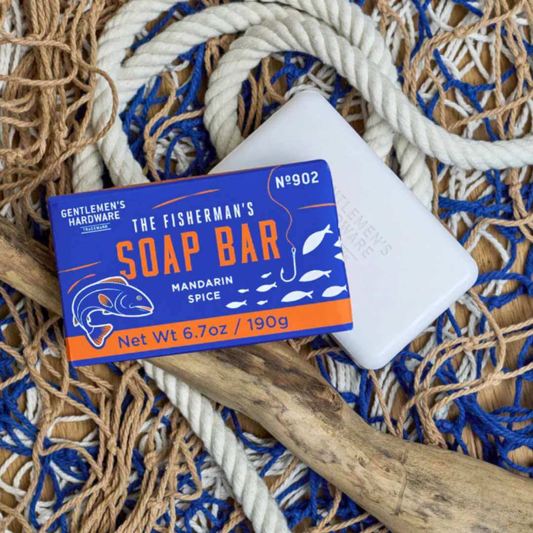 Gentlemen's Hardware Fisherman's Soap Bar - Funky Gifts NZ