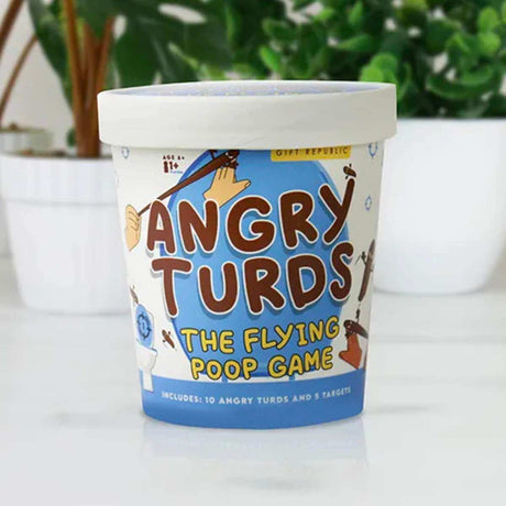 Angry Turds – The Flying Poop Game - Funky Gifts NZ