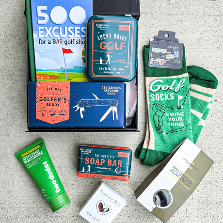 The Golfers Essentials Box - Funky Gifts NZ