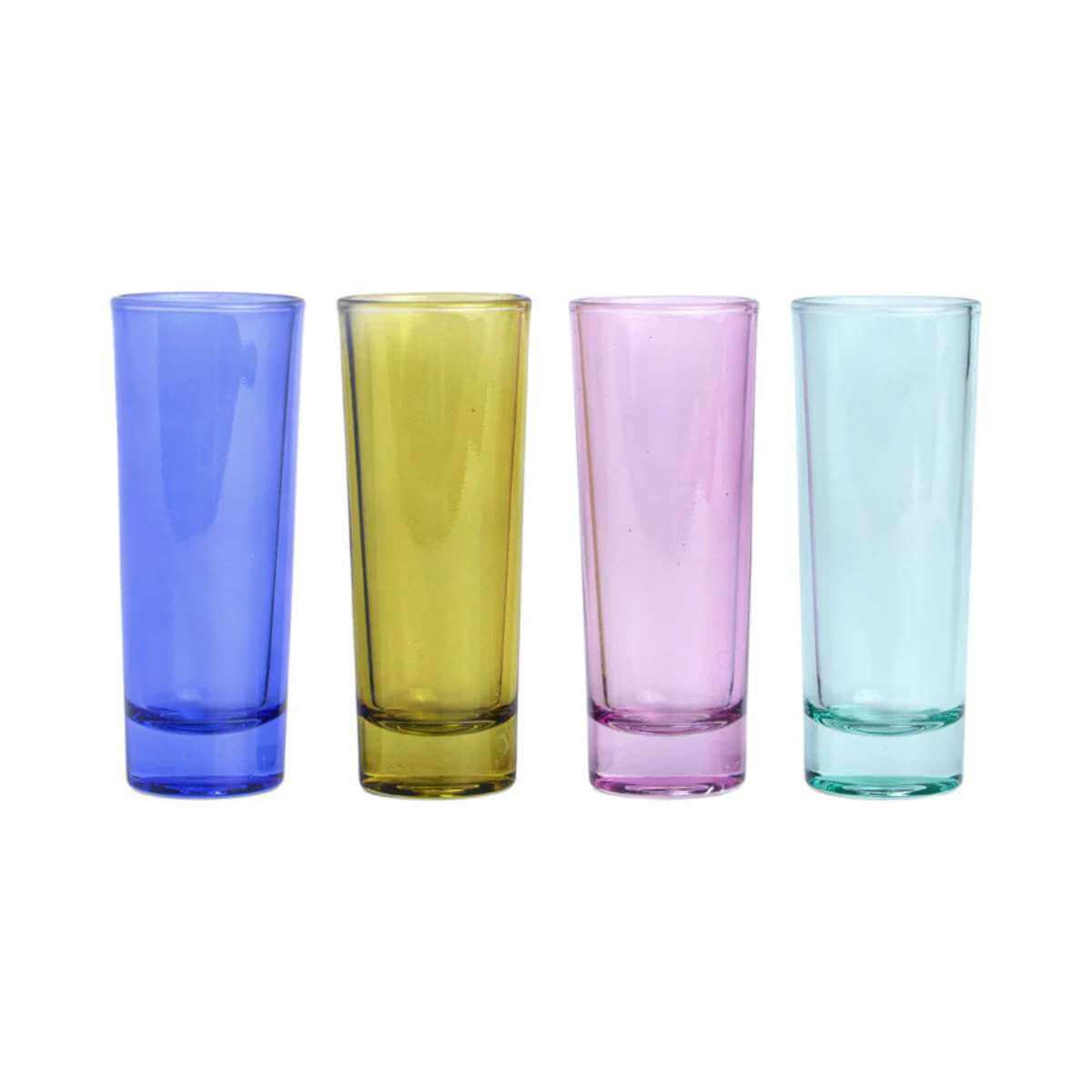The Gracie Set Of 4 Shot Glasses - Funky Gifts NZ