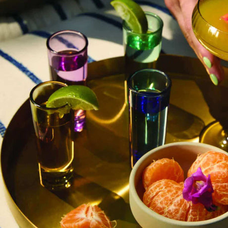 The Gracie Set Of 4 Shot Glasses - Funky Gifts NZ