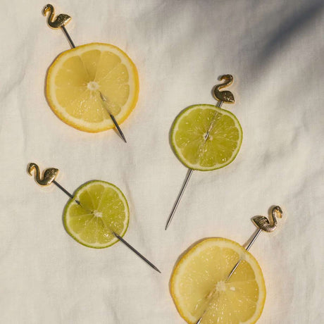 The Lily Flamingo Cocktail Picks - Funky Gifts NZ