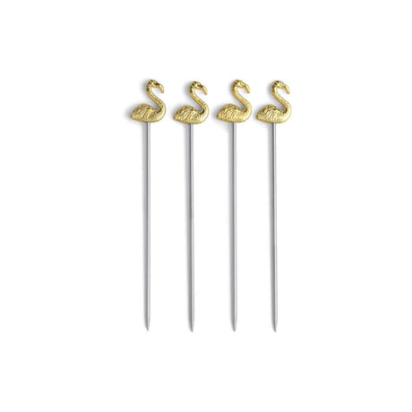 The Lily Flamingo Cocktail Picks - Funky Gifts NZ