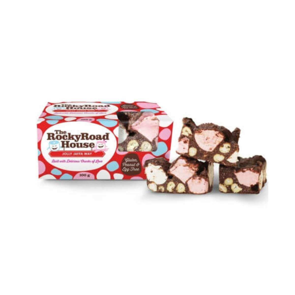 The Rocky Road House - Jolly Jaffa Way – 100g - Funky Gifts NZ