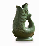 The Wade Fish Jug in Green 1.2 Litre - Funky Gifts NZ