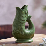 The Wade Fish Jug in Green 1.2 Litre - Funky Gifts NZ