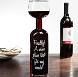 The Wine Bottle Glass
