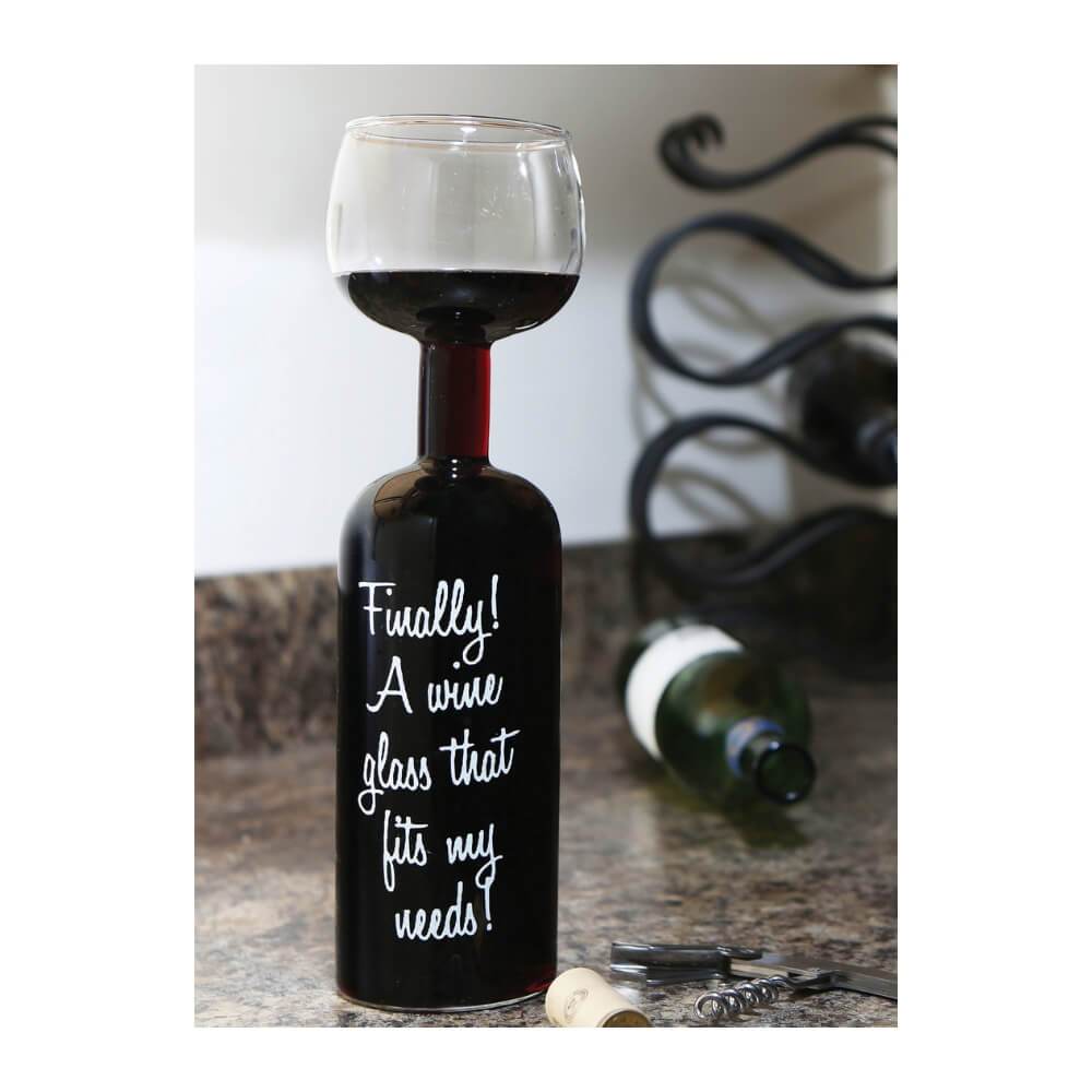 The Wine Bottle Glass