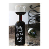The Wine Bottle Glass