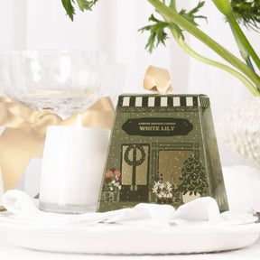 Therapy Festive Collection Candle 80g - White Lily - Limited Edition - Funky Gifts NZ