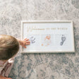 Splosh Tiny Wonders Handprint & Footprint Frame Kit - Funky Gifts NZ