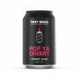 Tipsy Wicks Can Candle - Pop Ya Cherry - Funky Gifts NZ