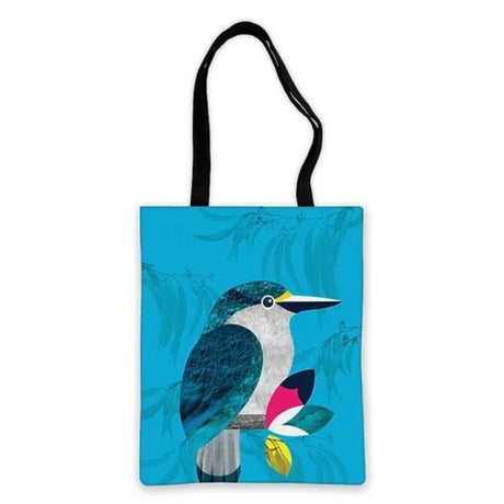 DBL Kiwiana Tote Bag - Kotare - Funky Gifts NZ