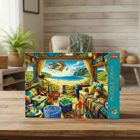 Trefl Puzzle "1000"- Tea Time: Van Life - Funky Gifts NZ