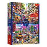 Trefl Puzzle 2x500 - European Capitals - Funky Gifts NZ