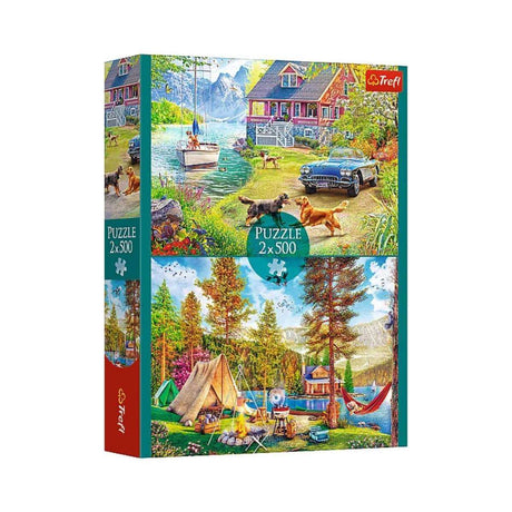Trefl Puzzle 2x500 - Summertime Relax - Funky Gifts NZ
