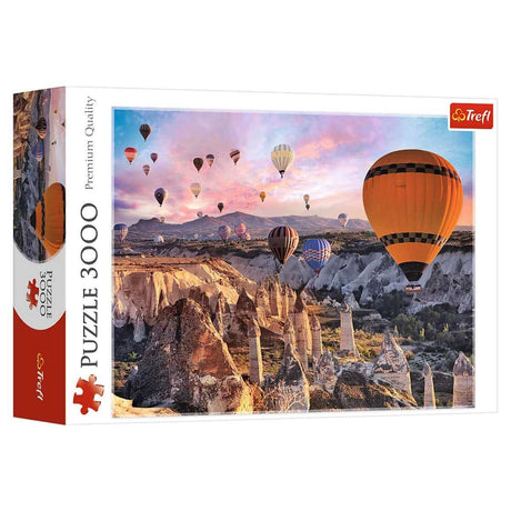 Trefl Puzzle "3000"- Balloons over Cappadocia - Funky Gifts NZ