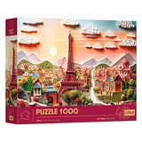 Trefl Puzzle "1000"- Paper Art: Paris - Funky Gifts NZ