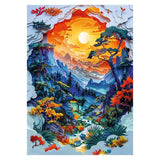 Trefl Puzzle "1000"- Paper Art: Valley - Funky Gifts NZ
