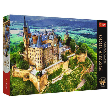 Trefl Puzzle "1000"- Photo Odyssey: Hohenzollern Castle, Germany - Funky Gifts NZ