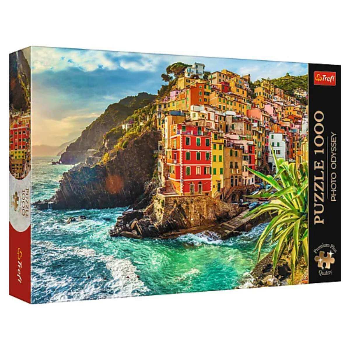 Trefl Puzzle "1000"- Photo Odyssey: Town of Riomaggiore, Italy - Funky Gifts NZ