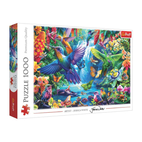 Trefl Puzzle "1000"- Tropical Hummingbirds - Funky Gifts NZ