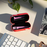 Bright Botanical Red Pohutukawa Trinket Box - Funky Gifts NZ