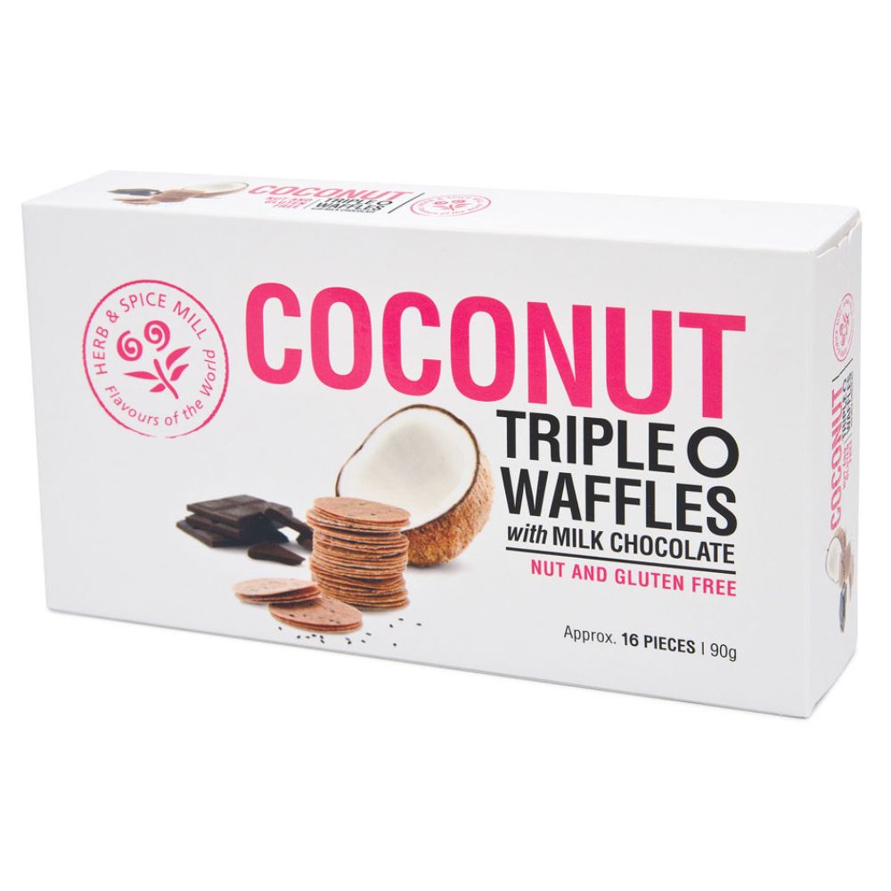 Triple O's Coconut Waffles - Funky Gifts NZ