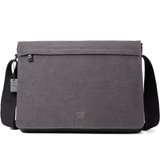 Troop Classic Laptop Messenger Bag (Front Flap) LARGE - Charcoal TRP0371 - Funky Gifts NZ