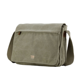 Troop Classic Messenger Bag (Front Flap) - Khaki TRP0240 - Funky Gifts NZ