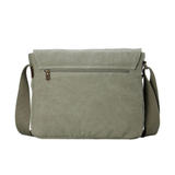 Troop Classic Messenger Bag (Front Flap) - Khaki TRP0240 - Funky Gifts NZ