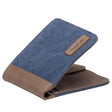 Troop Idaho Canvas Wallet - Blue - Funky Gifts NZ