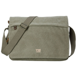 Troop Classic Laptop Messenger Bag LARGE - Khaki TRP0371 - Funky Gifts NZ