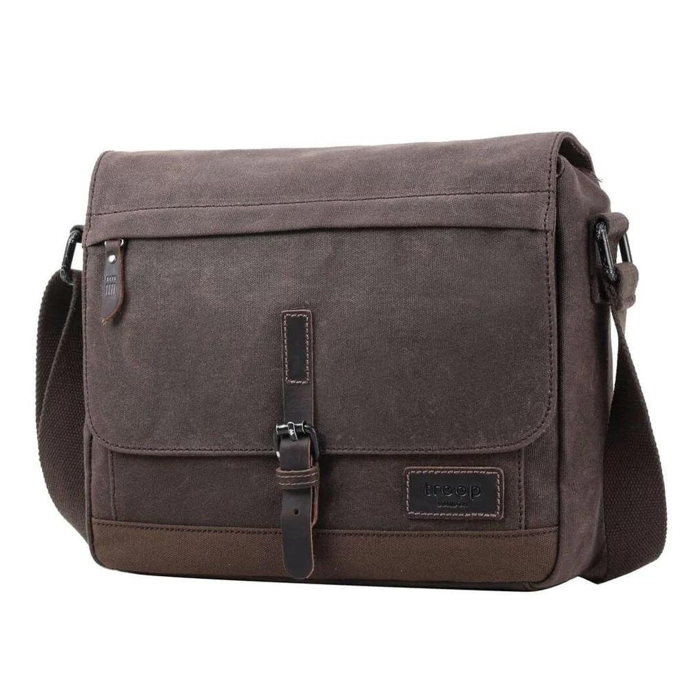 Nomad Small Satchel - Dark Brown TRP0443 - Funky Gifts NZ