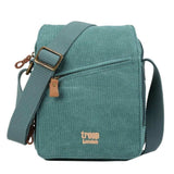 Troop Small Zip Front Cross Body Bag - Turquoise TRP0239TQ - Funky Gifts NZ
