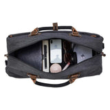 Troop London Classic Large Holdall - Black Wash TRP0263BW - Funky Gifts NZ