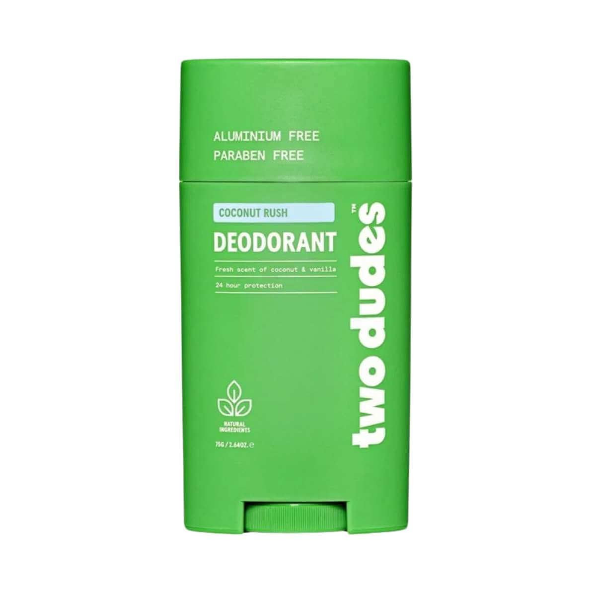Two Dudes Deodorant Coconut Rush - Funky Gifts NZ